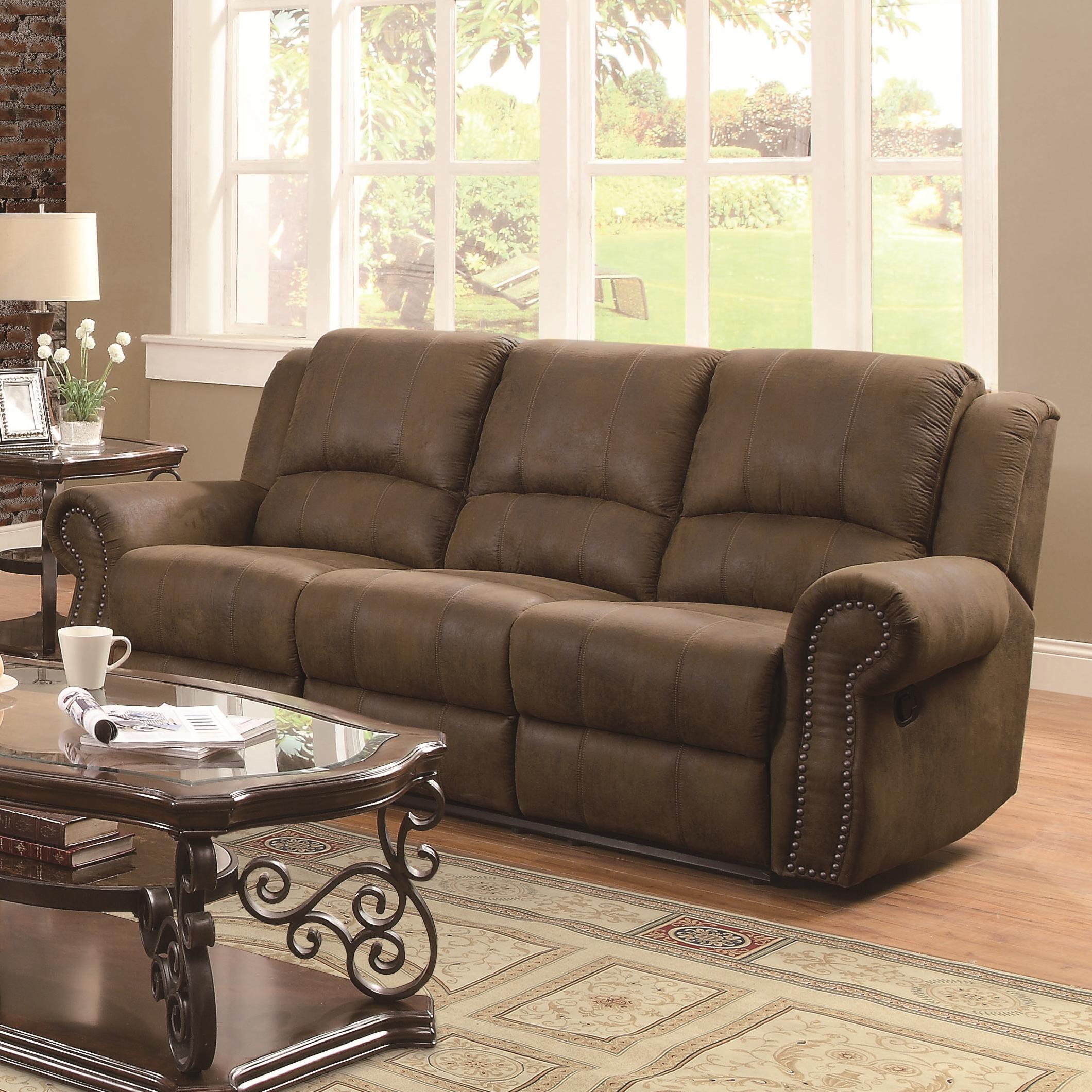 Traditional hot sale reclining sofa